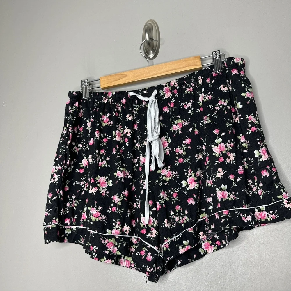 Flora Floral Pajama Set with Pink Flowers